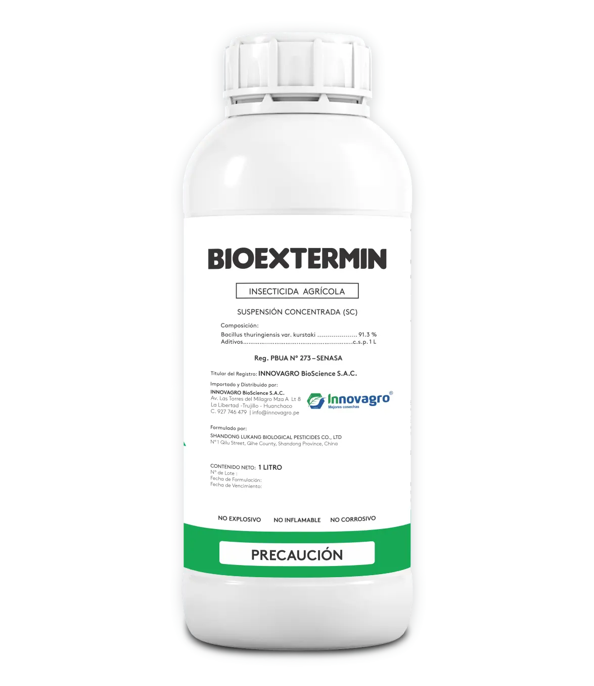 BIOEXTERMIN, Bacillus thuringiensis var. kurstaki BIOEXTERMIN, Bacillus thuringiensis var. kurstaki