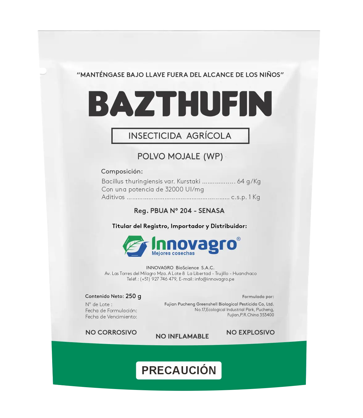 bazthufin bazthufin, Bacillus thuringiensis var. kurstaki